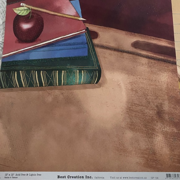 ✏️📓 “SCHOOL DAYS” STICKERS & SCRAPBOOK PAPER BUNDLE. RETIRED DESIGN! - Picture 5 of 12